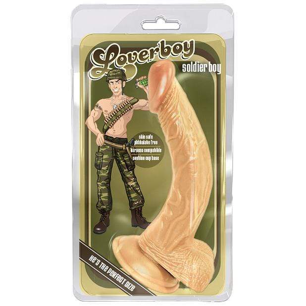 Blush Novelties - Loverboy The Soldier Boy Dildo w/Suction Cup (Beige) BN1019 CherryAffairs