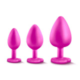 Blush Novelties - Luxe Bling Anal Plugs Training Kit    Anal Kit (Non Vibration)