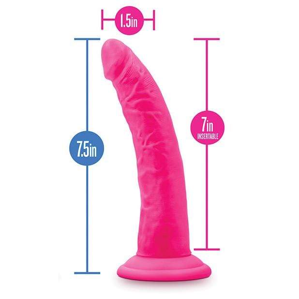 Blush Novelties - Neo Elite Silicone Dual Density Cock 7.5" (Pink) BN1077 CherryAffairs