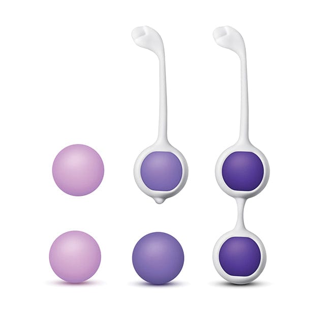 Blush Novelties - Wellness Progressive Kegel Training Kit (Purple) BN1140 CherryAffairs