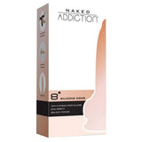 BMS - Naked Addiction Silicone Dong 8" (Beige) BMS1017 CherryAffairs