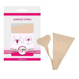 Bye Bra - Adhesive Invisible G String O/S (Beige) BYB1040 CherryAffairs