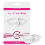 Bye Bra - Discreet and Reusable Half Push-Up Pads (Clear) BYB1014 CherryAffairs