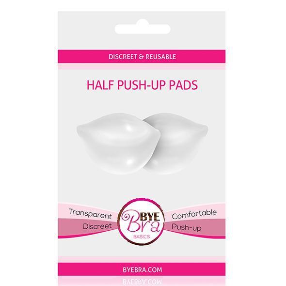 Bye Bra - Discreet and Reusable Half Push-Up Pads (Clear) BYB1014 CherryAffairs