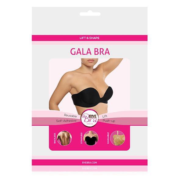 Bye Bra - Lift and Shape Gala Bra Cup C (Black) BYB1026 CherryAffairs