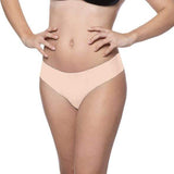 Bye Bra - Soft Seamless Invisible G String 2 Pcs M (Nude/Black) BYB1044 CherryAffairs