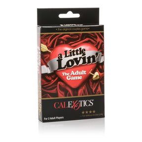 California Exotics - A Little Lovin' The Adult Card Game (Black) CE1407 CherryAffairs
