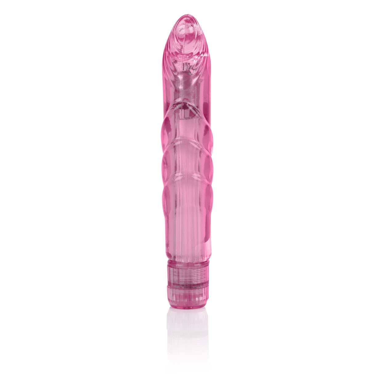 California Exotics - Basic Essentials Slim Softee G Spot Vibrator (Pink) CE1443 CherryAffairs