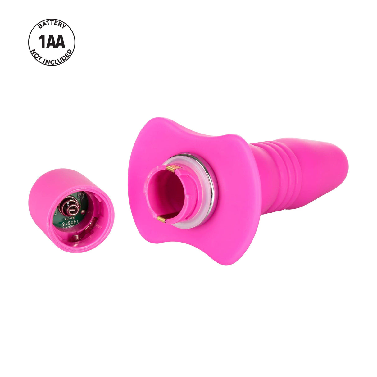 California Exotics - Booty Call Booty Buzz Vibrating Anal Plug (Pink) CE1771 CherryAffairs