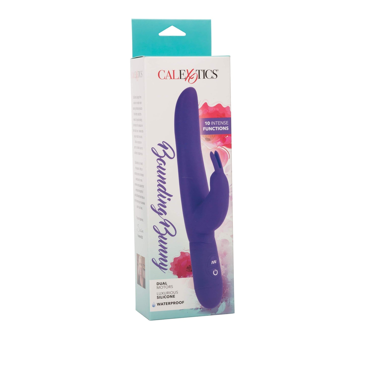 California Exotics - Bounding Bunny Rabbit Vibrator (Purple) CE1838 CherryAffairs