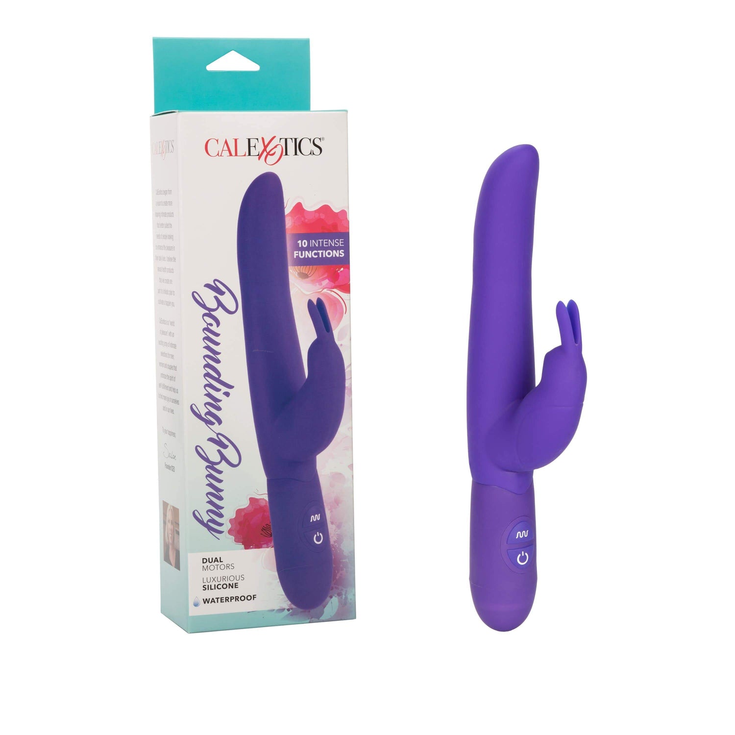 California Exotics - Bounding Bunny Rabbit Vibrator (Purple) CE1838 CherryAffairs