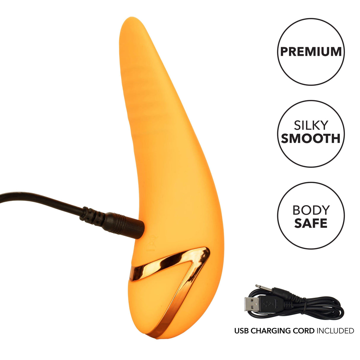 California Exotics - California Dreaming Hollywood Hottie Clit Massager (Yellow) CE1686 CherryAffairs