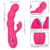 California Exotics - California Dreaming Oceanside Orgasm Suction Rabbit Vibrator (Pink) CE1966 CherryAffairs