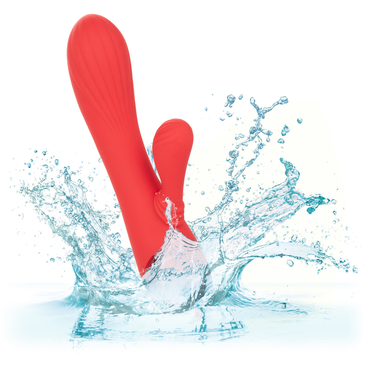California Exotics - California Dreaming Palisades Passion Heat Swing Rabbit Vibrator (Red) CE1967 CherryAffairs