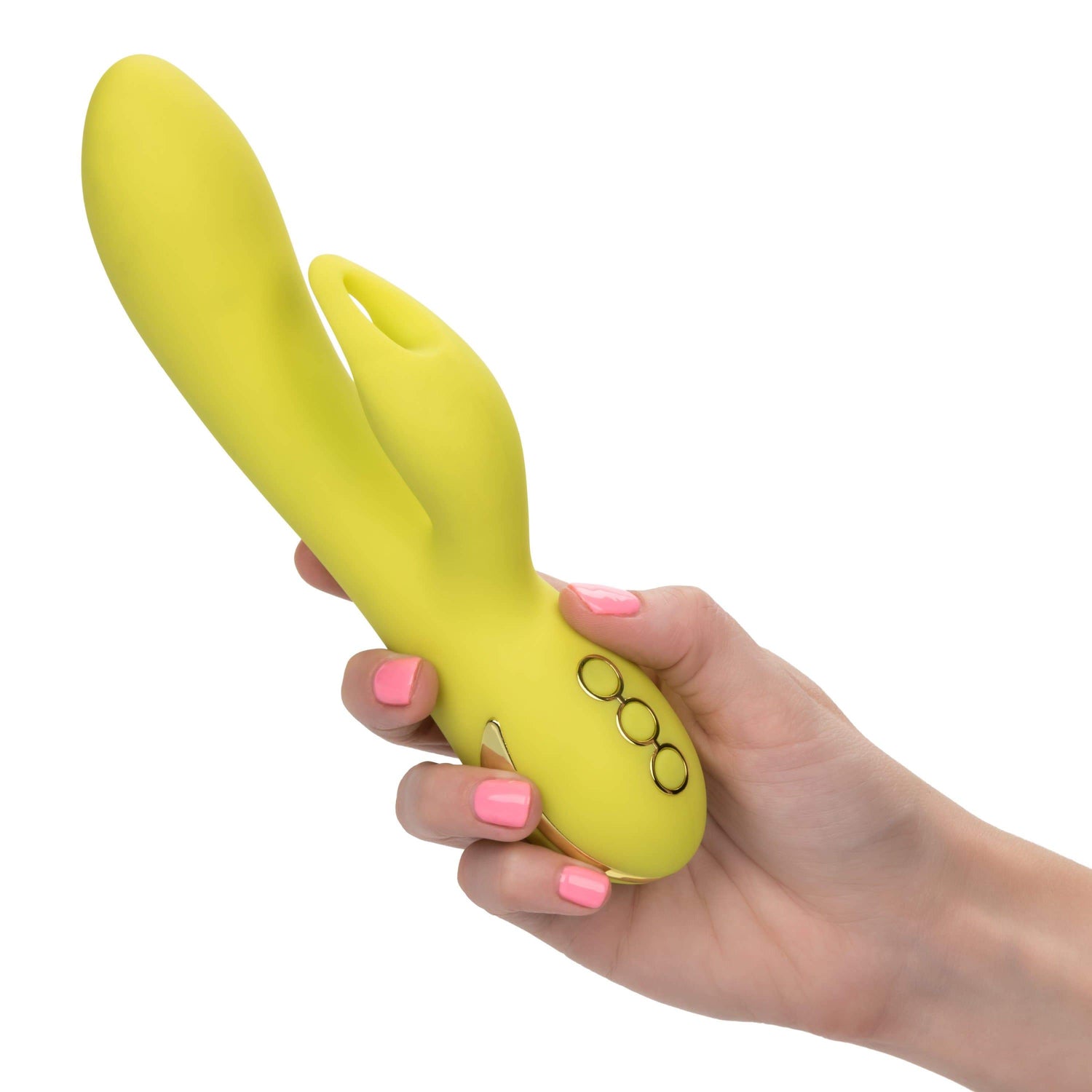 California Exotics - California Dreaming Venice Vixen Rabbit Vibrator (Yellow) CE1828 CherryAffairs