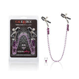 California Exotics - Chain Nipple Clamps (Purple) CE1238 CherryAffairs