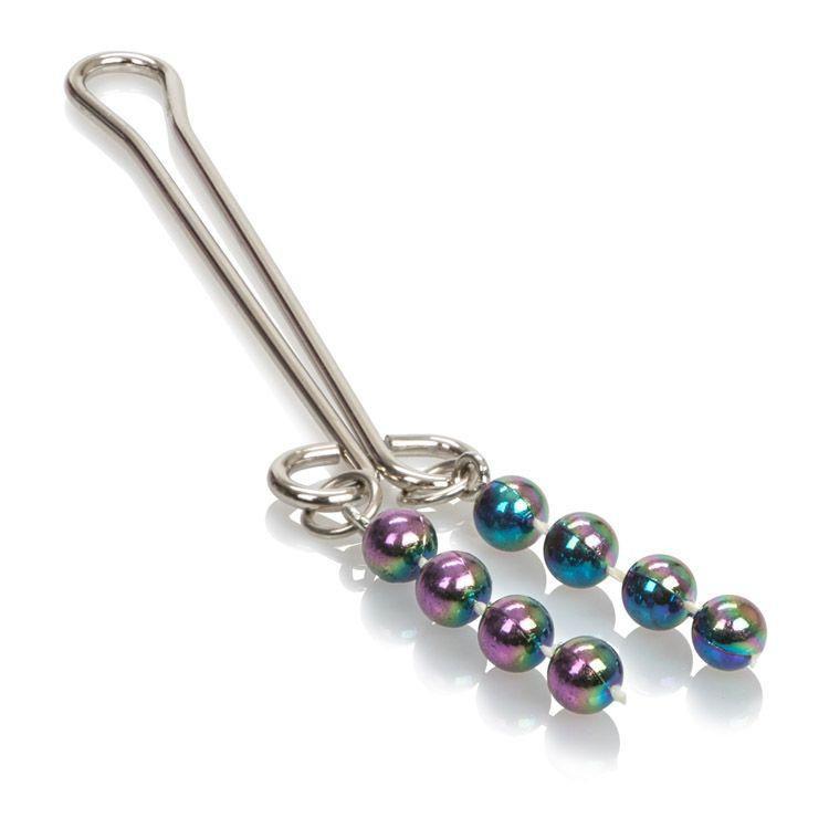 California Exotics - Clitoral Jewelry (Pearl Metallic) - CherryAffairs.sg