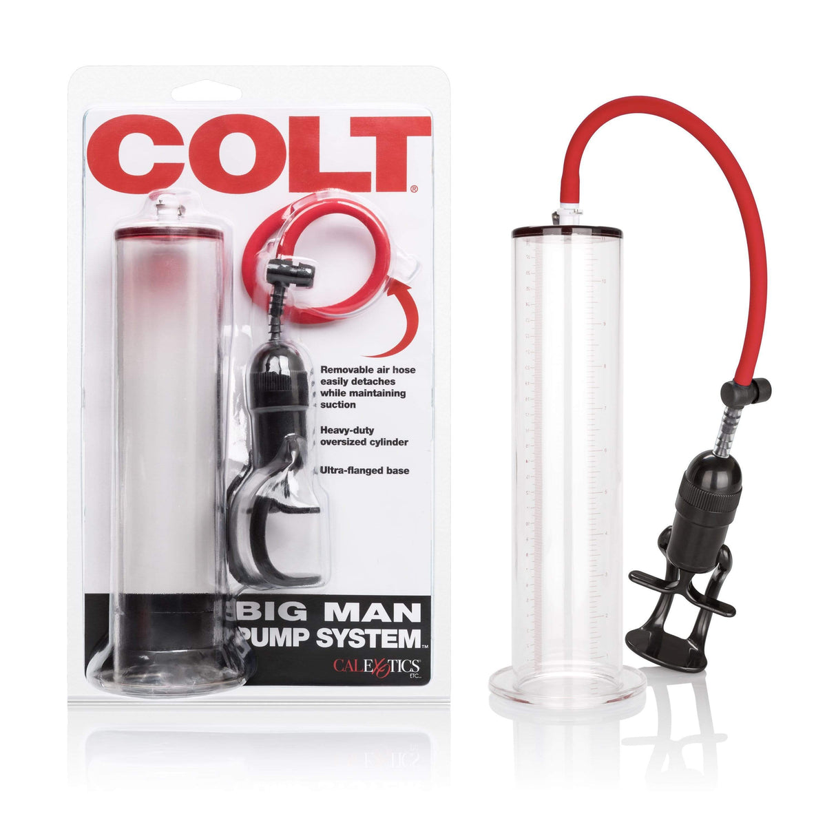 California Exotics - COLT Big Man Penis Pump System (Clear) CE1453 CherryAffairs