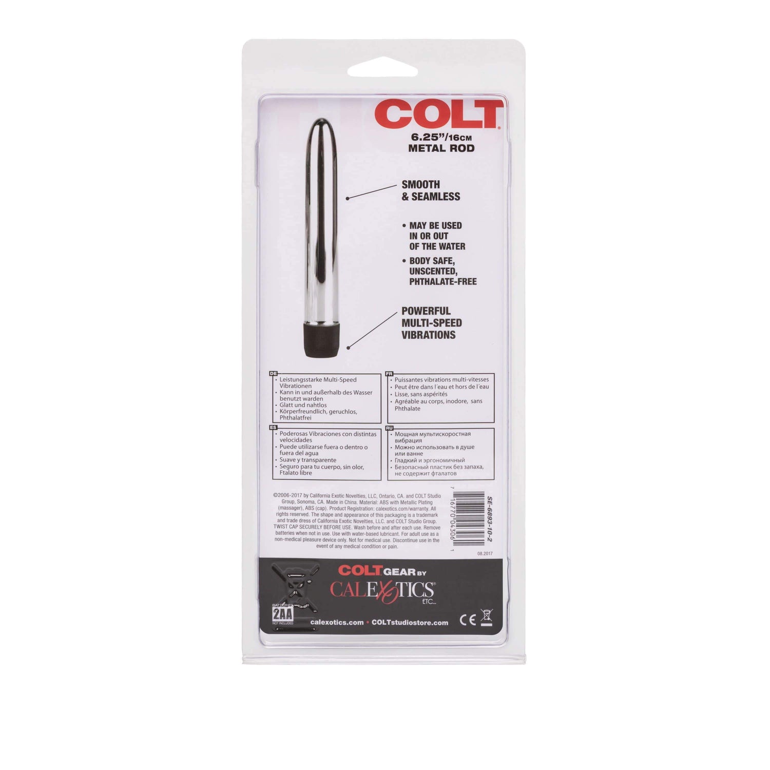 California Exotics - COLT Metal Rod Vibrator CherryAffairs