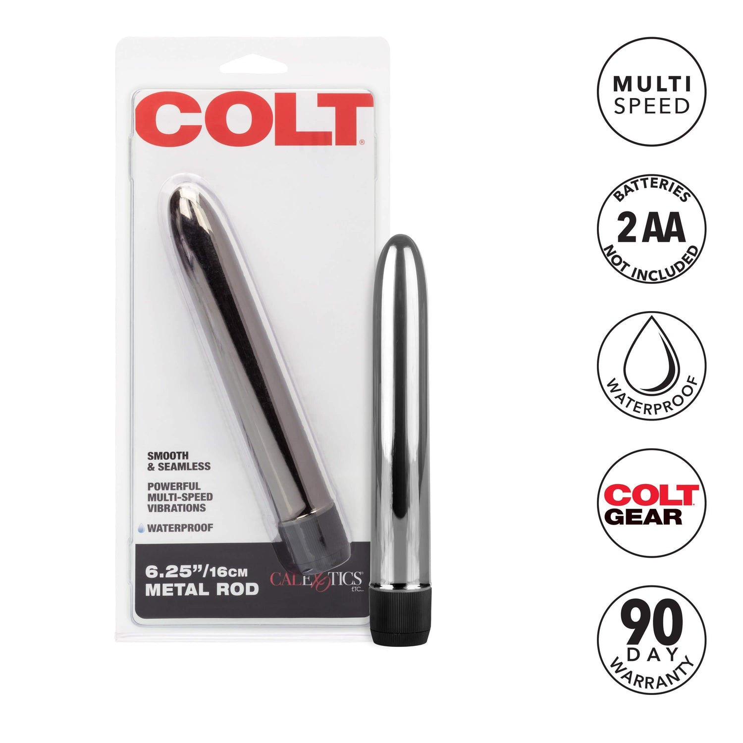 California Exotics - COLT Metal Rod Vibrator CherryAffairs