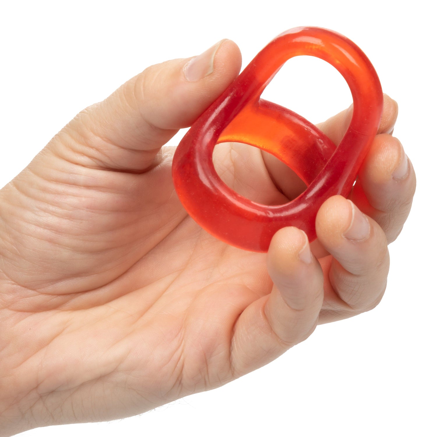 California Exotics - COLT XL Snug Tugger Dual Support Cock Ring (Red) CE1920 CherryAffairs