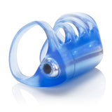 California Exotics - Couple's Pleasure Vibrating Cock Cage (Blue) CE1395 CherryAffairs