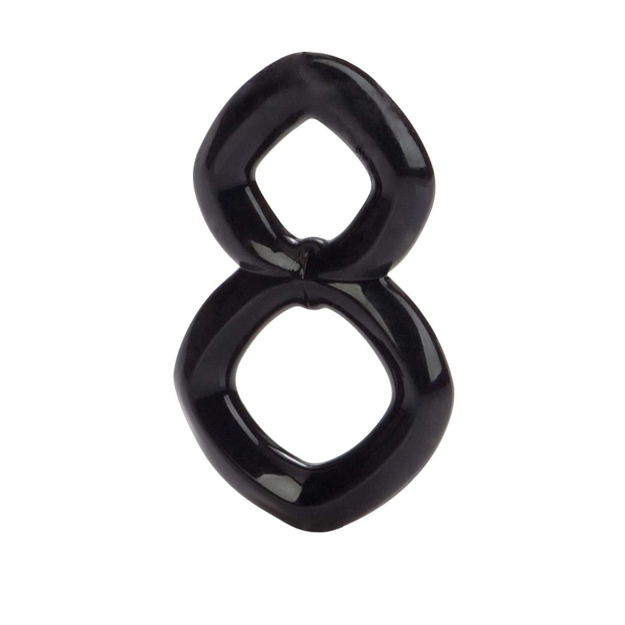 California Exotics - Crazy 8 Cock And Ball Ring (Black) CE1809 CherryAffairs