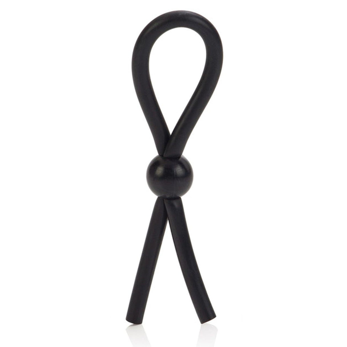 California Exotics - Dr  Joel Kaplan Erection Enhancing Lasso Cock Ring (Black)    Cock Ring (Non Vibration)