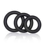 California Exotics - Dr. Joel Kaplan Silicone Support Cock Rings (Black) CE1657 CherryAffairs