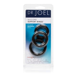 California Exotics - Dr. Joel Kaplan Silicone Support Cock Rings (Black) CE1657 CherryAffairs