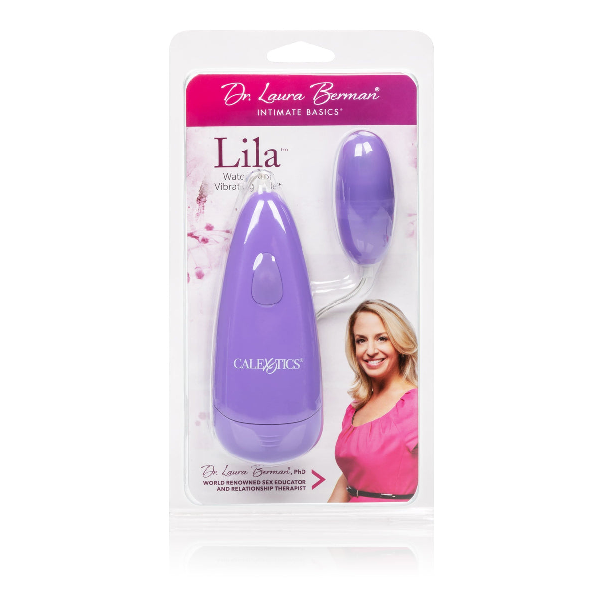 California Exotics - Dr Laura Berman Lila Vibrating Bullet (Purple) CE1467 CherryAffairs