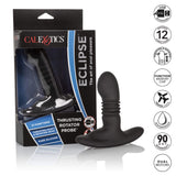 California Exotics - Eclipse Thrusting Rotator Probe Massager (Black) CE1679 CherryAffairs