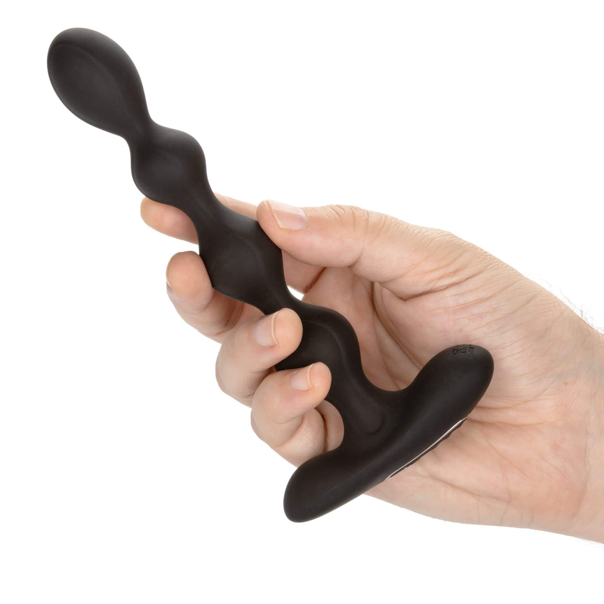 California Exotics - Eclipse Vibrating Slender Anal Beads (Black) CE1683 CherryAffairs