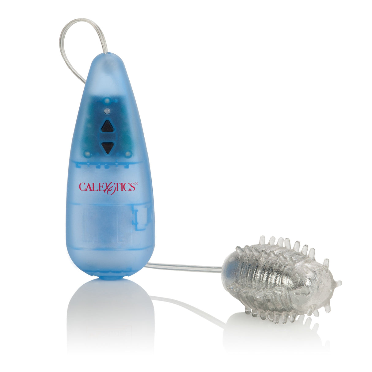 California Exotics - Elite 5X 5 Function Vibro-Ring with Tickler (Blue) CE1381 CherryAffairs