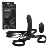 California Exotics - Her Royal Harness Me2 Remote Rumbler Strap On (Black) CE1970 CherryAffairs