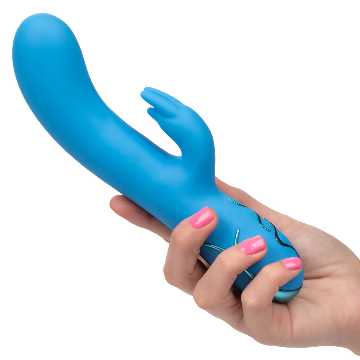 California Exotics - Insatiable G Inflatable G Bunny Vibrator (Blue) CE1881 CherryAffairs