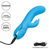 California Exotics - Insatiable G Inflatable G Bunny Vibrator (Blue) CE1881 CherryAffairs