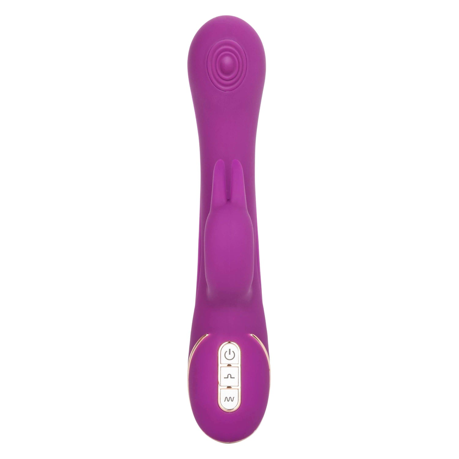California Exotics - Jack Rabbit Signature Silicone Thumping Rabbit Vibrator (Purple) CE1781 CherryAffairs