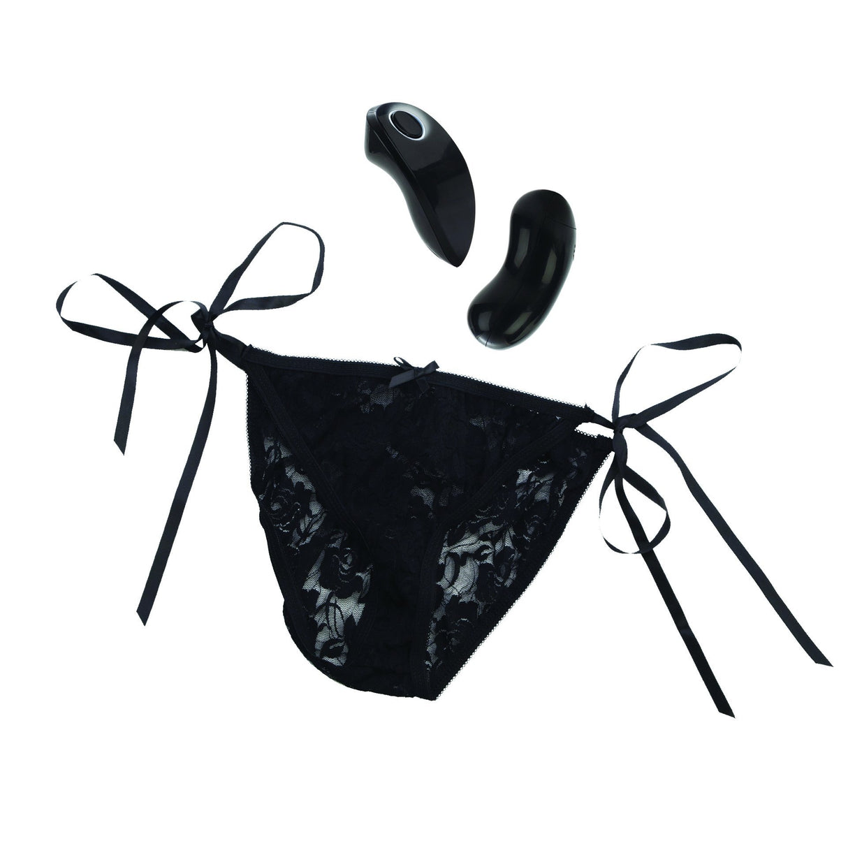 California Exotics - Little Black Panty Remote Control 10 Function Vibrating Panty (Black) CE1624 CherryAffairs