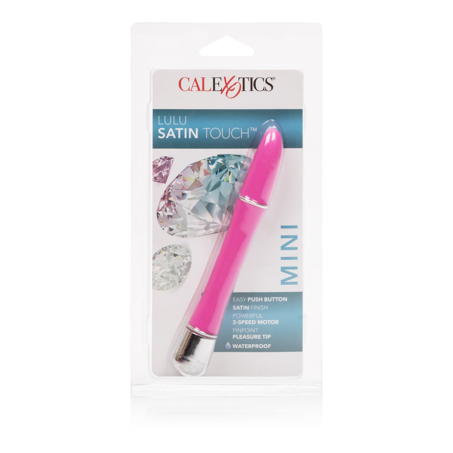 California Exotics - Lulu Satin Touch Mini Vibrator CherryAffairs