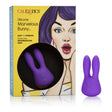 California Exotics - Mini Marvels Silicone Marvelous Bunny Clit Massager  (Purple) CE1506 CherryAffairs