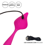 California Exotics - Mini Marvels Silicone Marvelous Lover Clit Massager (Pink) CE1508 CherryAffairs