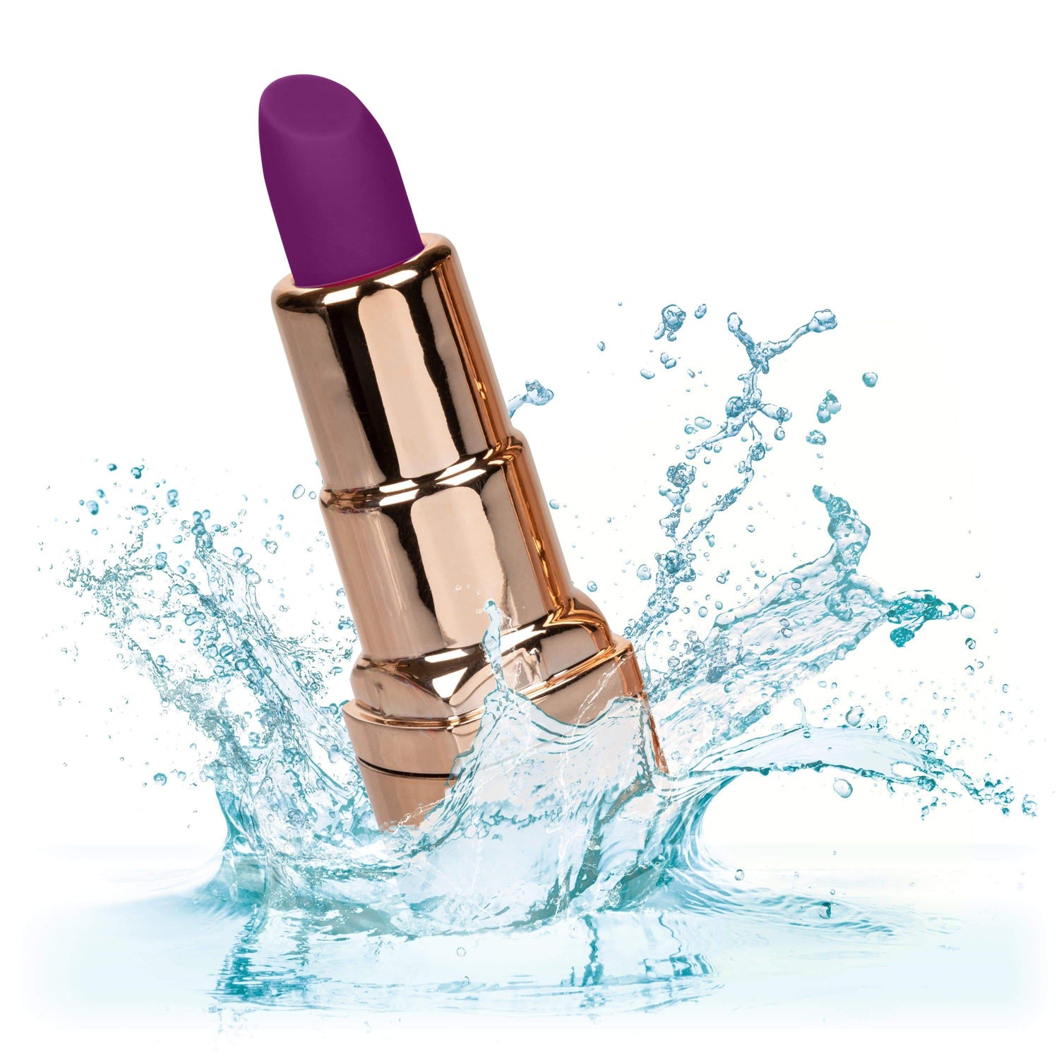 California Exotics - Naughty Bits Bad Bitch Discreet Lipstick Vibrator (Gold)    Discreet Toys