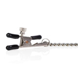 California Exotics - Nipple Play Bull Nose Nipple Clamps (Silver) CE1644 CherryAffairs