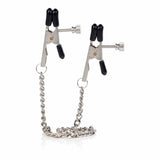 California Exotics - Nipple Play Bull Nose Nipple Clamps (Silver) CE1644 CherryAffairs