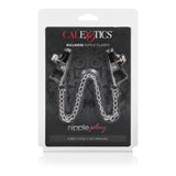 California Exotics - Nipple Play Bull Nose Nipple Clamps (Silver) CE1644 CherryAffairs