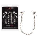 California Exotics - Nipple Play Crystal Chain Nipple Clamps CherryAffairs