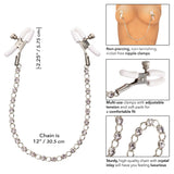 California Exotics - Nipple Play Crystal Chain Nipple Clamps CherryAffairs