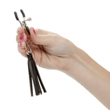 California Exotics - Nipple Play Playful Tassels Nipple Clamps    Nipple Clamps (Non Vibration)