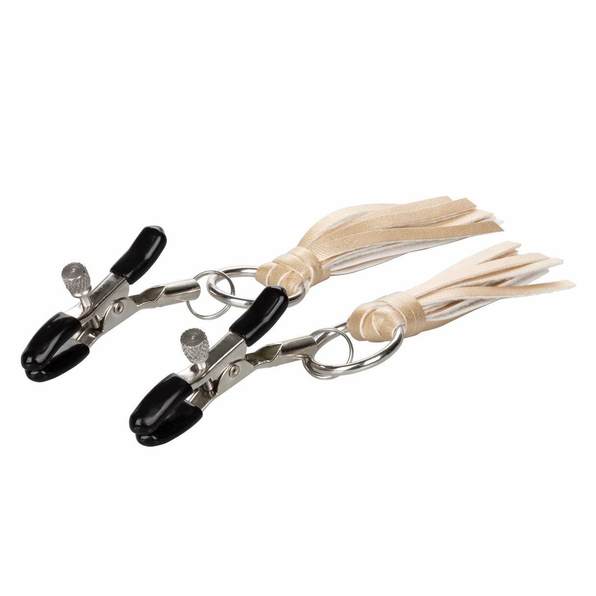 California Exotics - Nipple Play Playful Tassels Nipple Clamps    Nipple Clamps (Non Vibration)